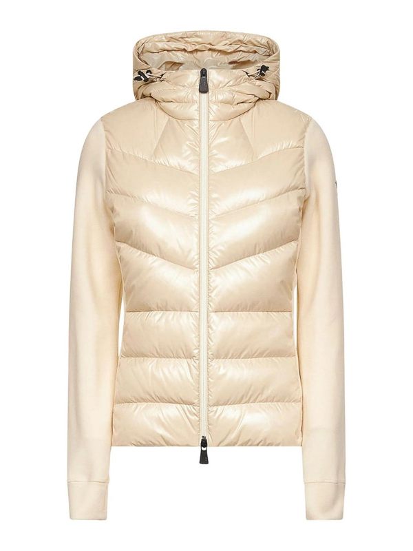 Moncler Grenoble Pull Col Rond - Beige