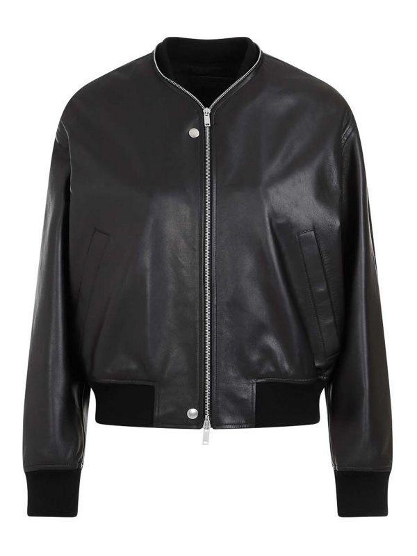 Jil Sander Bomber - Noir