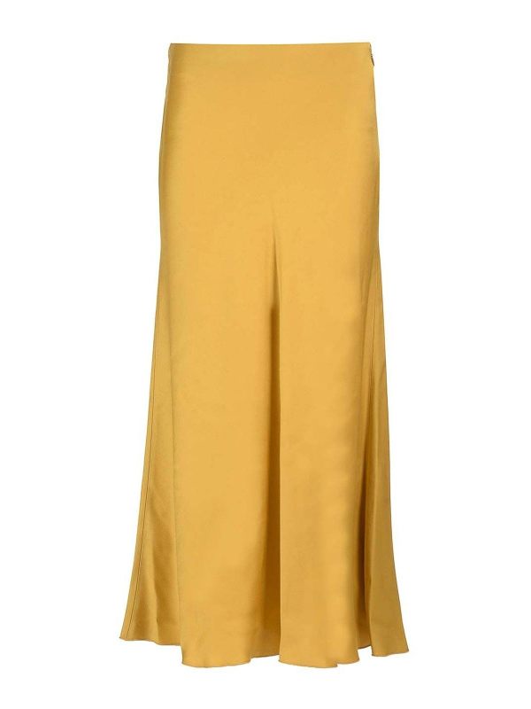 Forte Forte Jupe Midi - Jaune