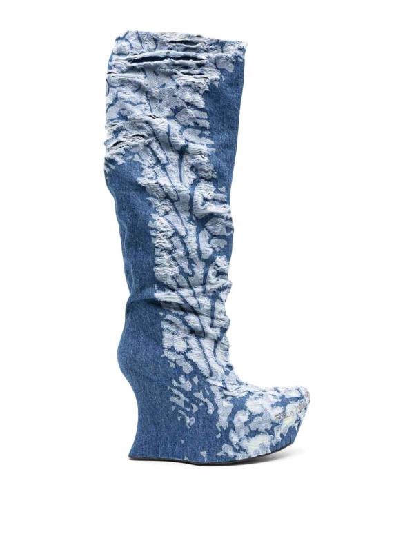 Masha Popova Bottes - Bleu