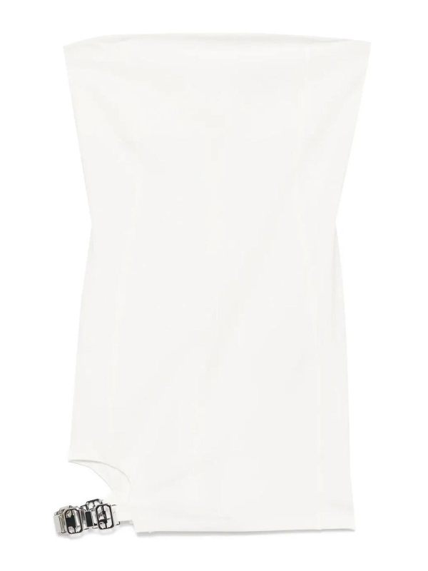 Gcds Robe Courte - Crème