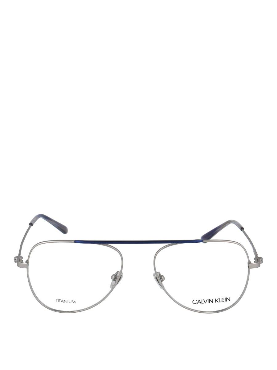 Calvin Klein Lunettes - Argent