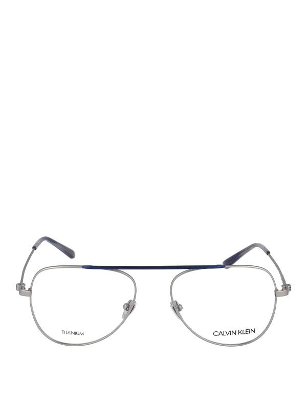 Calvin Klein Lunettes - Argent