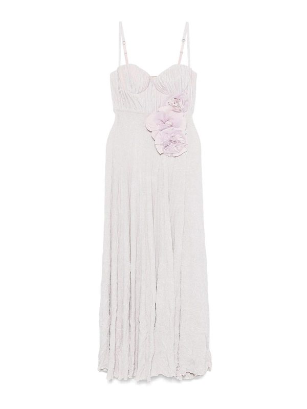 Elisabetta Franchi Robe Au Genou - Violet