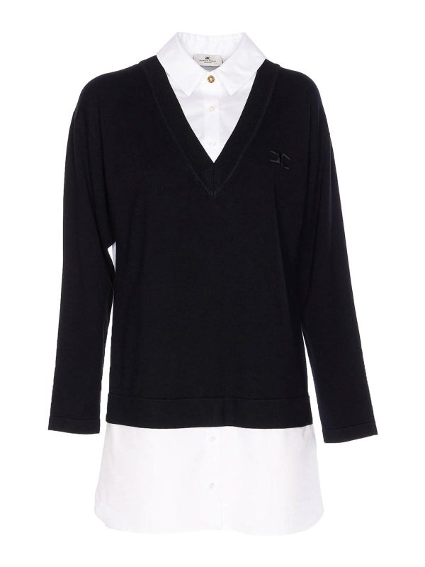 Elisabetta Franchi Robe Courte - Noir