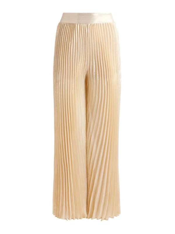 Alice+Olivia Pantalons Décontractés - Or