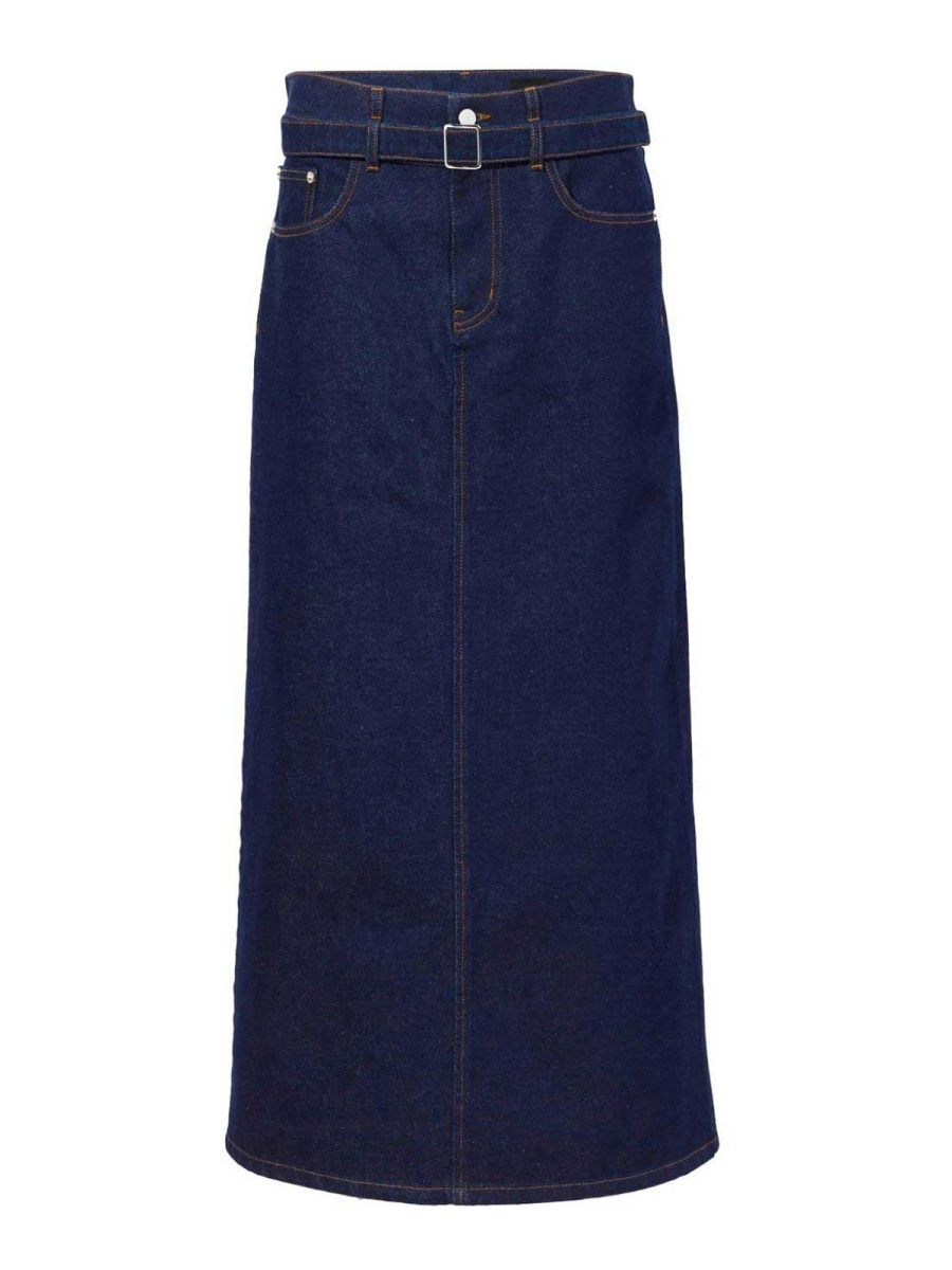 Proenza Schouler Jupe Midi - Bleu