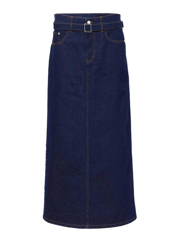 Proenza Schouler Jupe Midi - Bleu