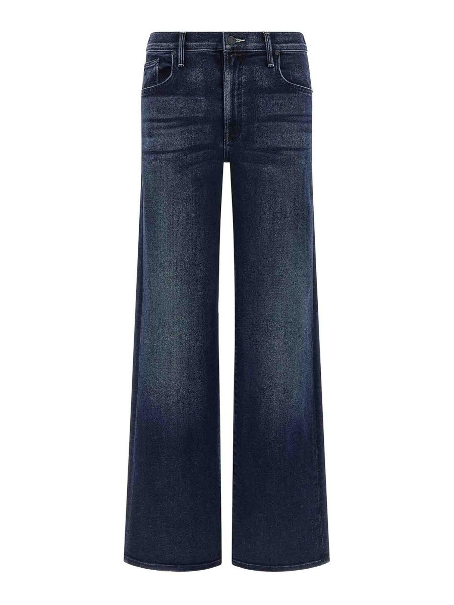 Mother Jean Bootcut - Bleu