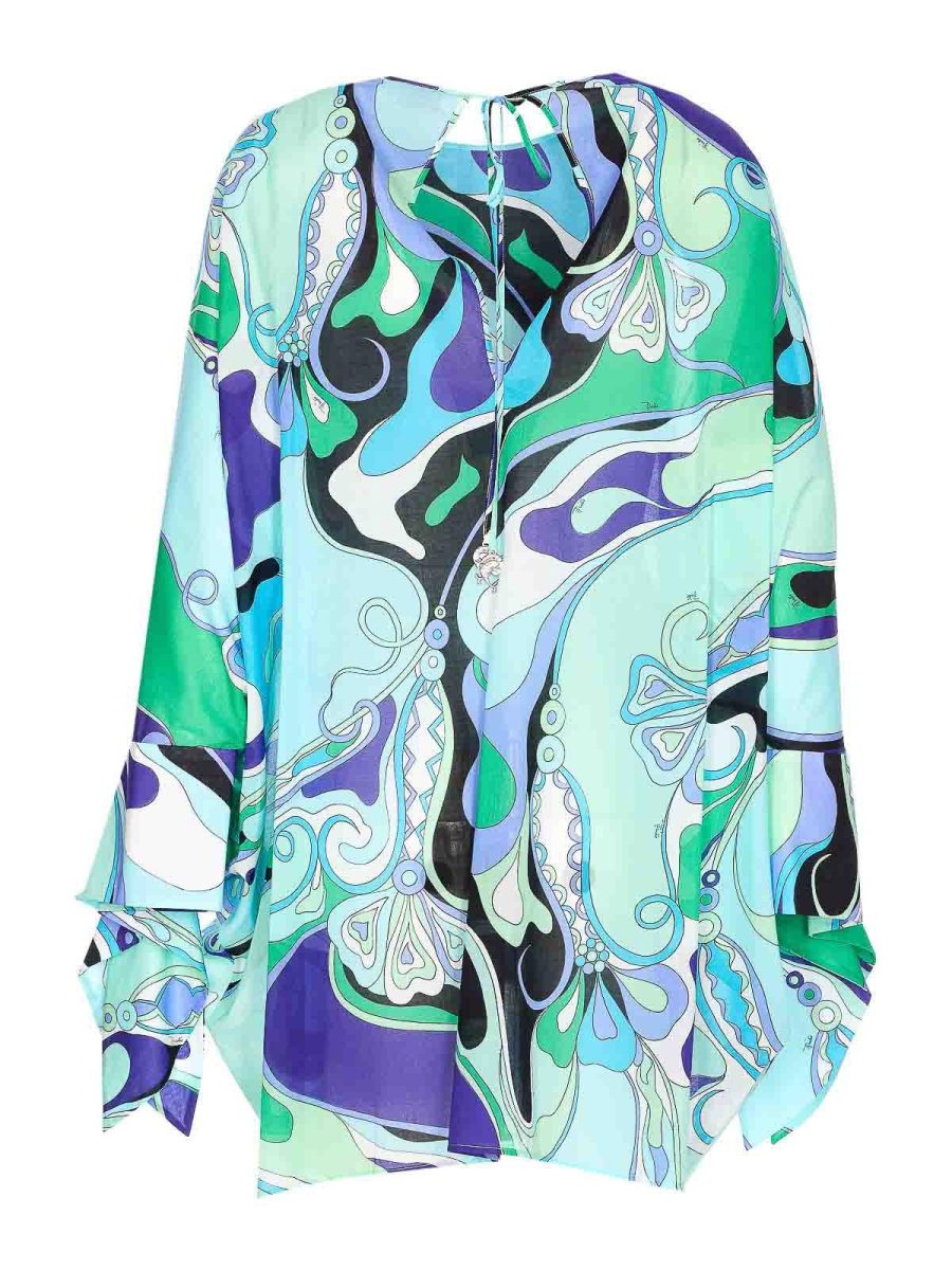 Emilio Pucci Robe Au Genou - Multicolor