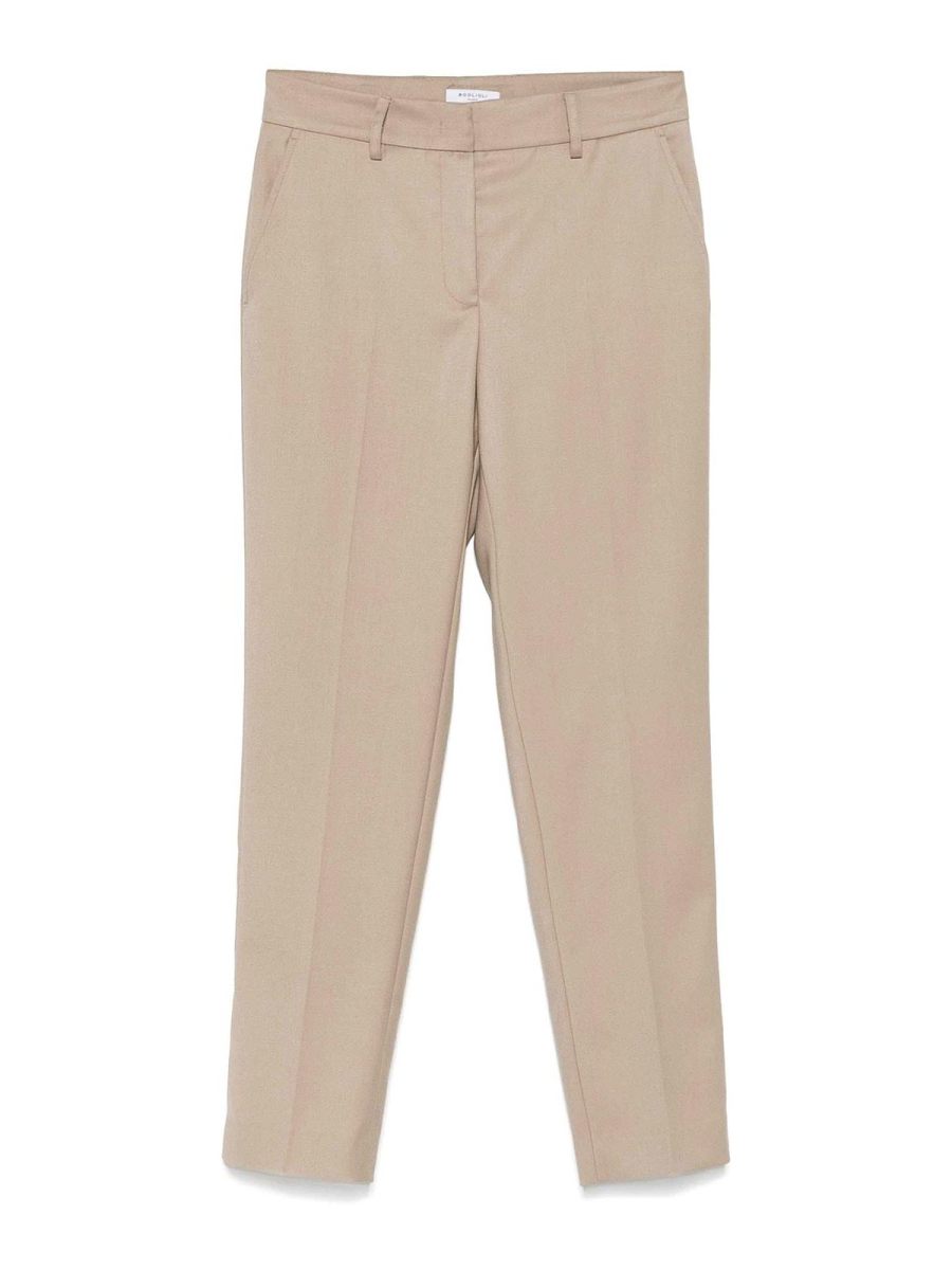Boglioli Pantalons Décontractés - Camel