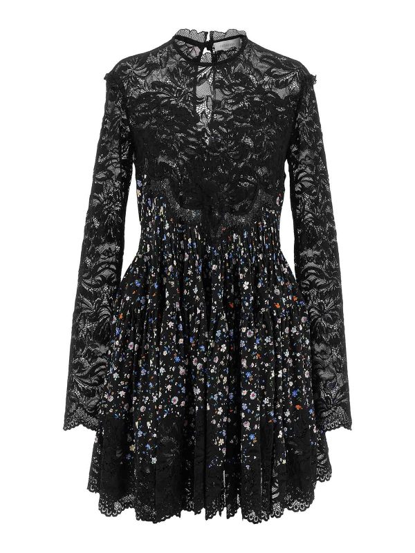 Rabanne Robe Au Genou - Noir