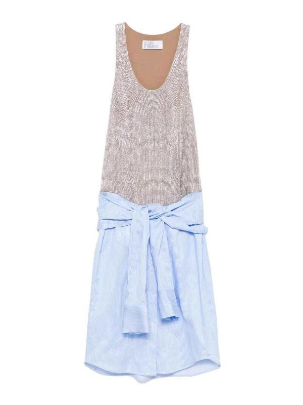 Giuseppe Di Morabito Robe Au Genou - Bleu