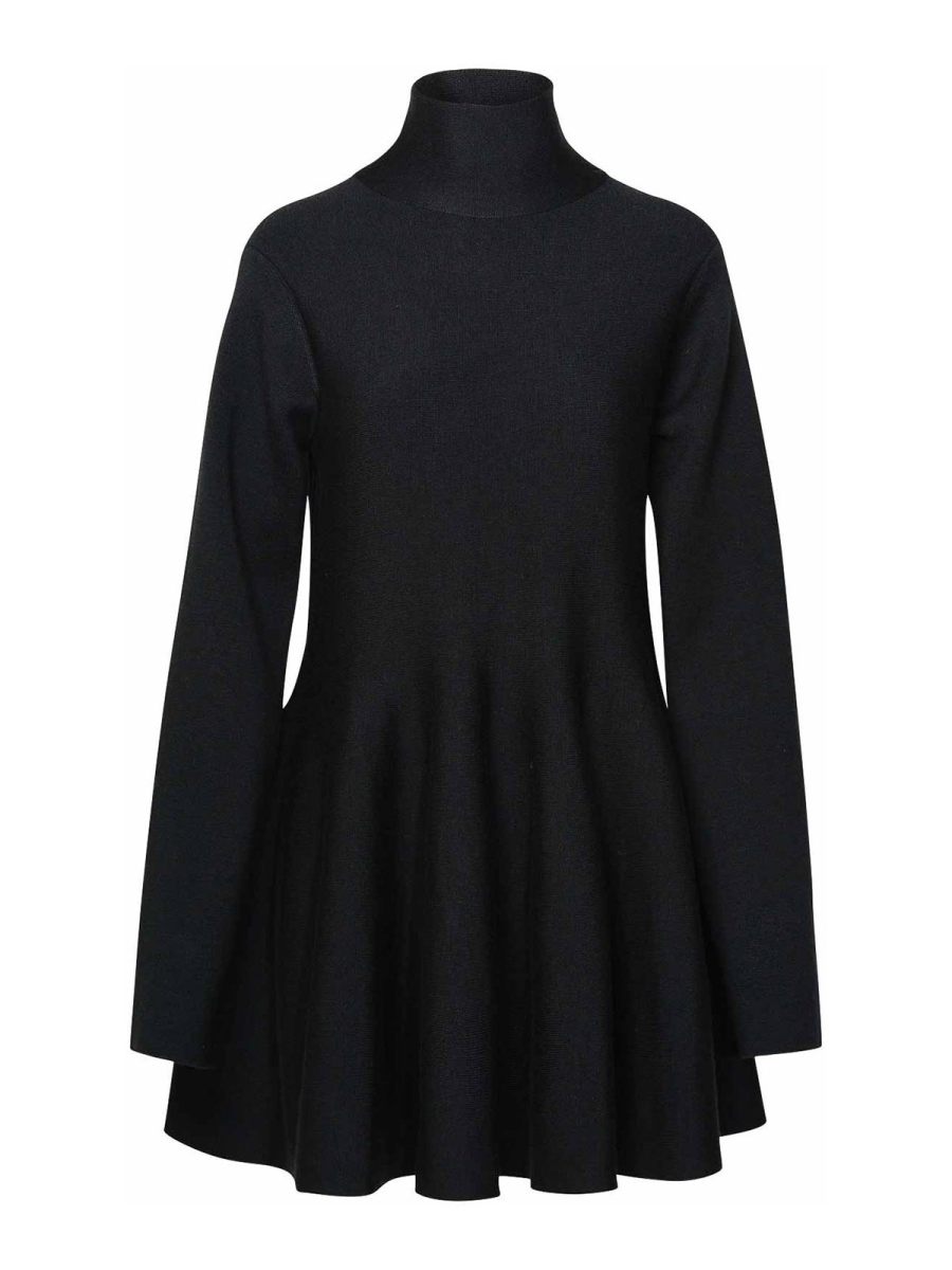 Khaite Robe Au Genou - Noir