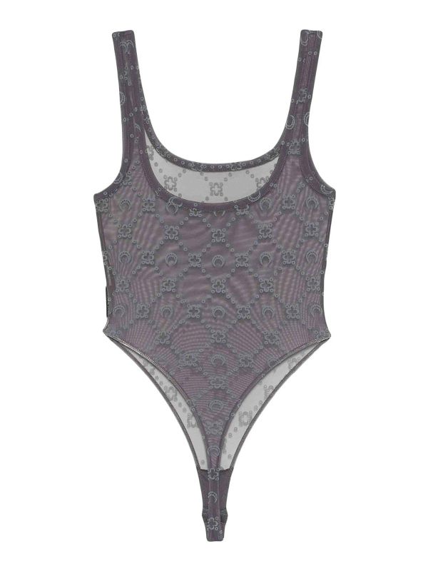 Marine Serre Top - Gris