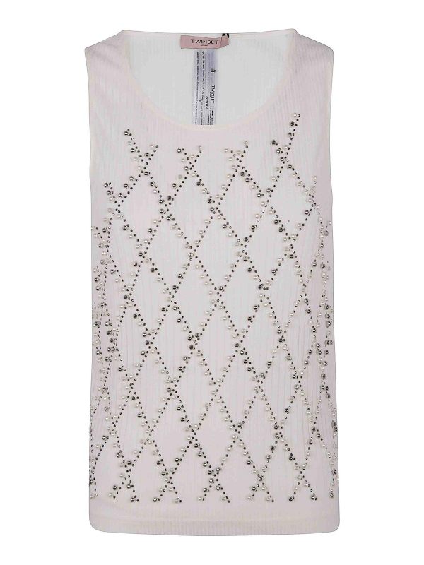 Twinset Top - Blanc