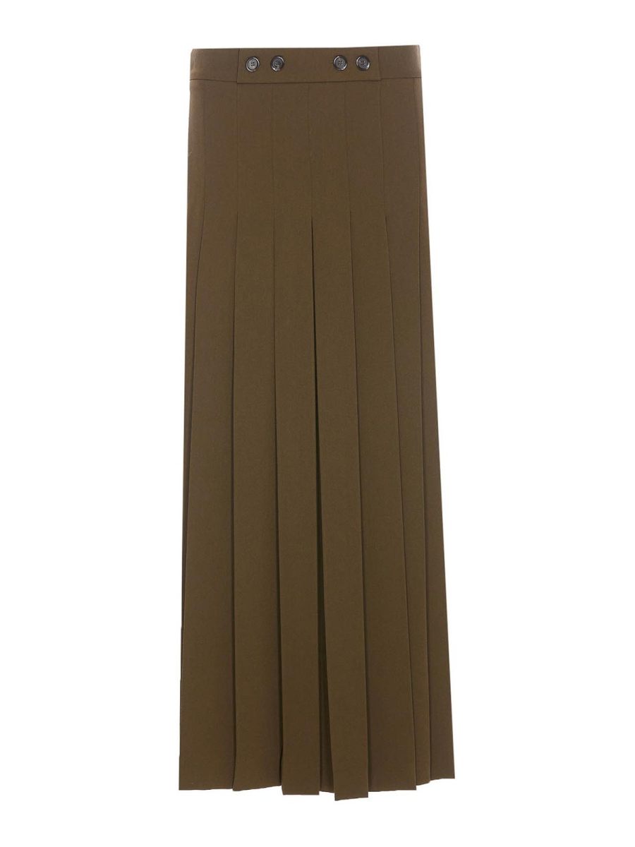 Pinko Jupe Midi - Vert
