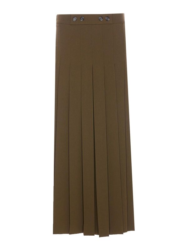 Pinko Jupe Midi - Vert
