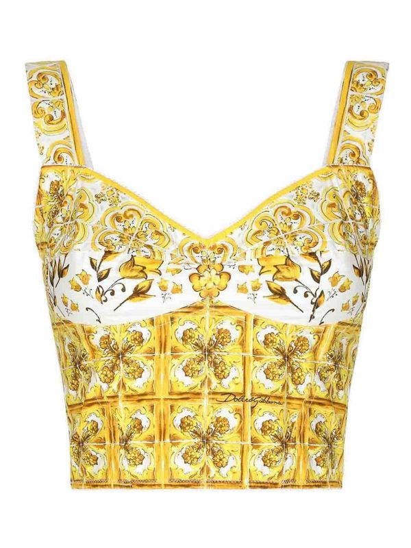 Dolce & Gabbana Top - Jaune