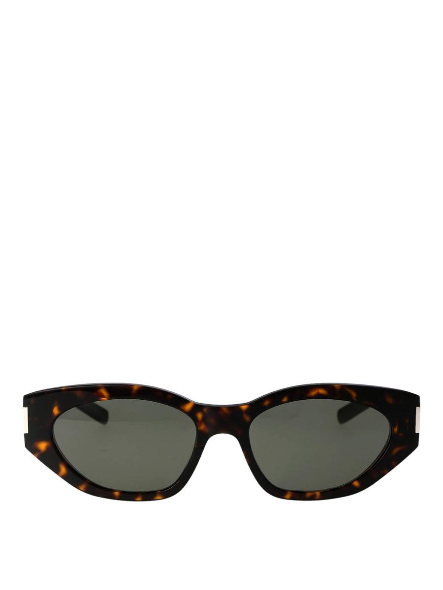 Saint Laurent Lunettes De Soleil - Marron