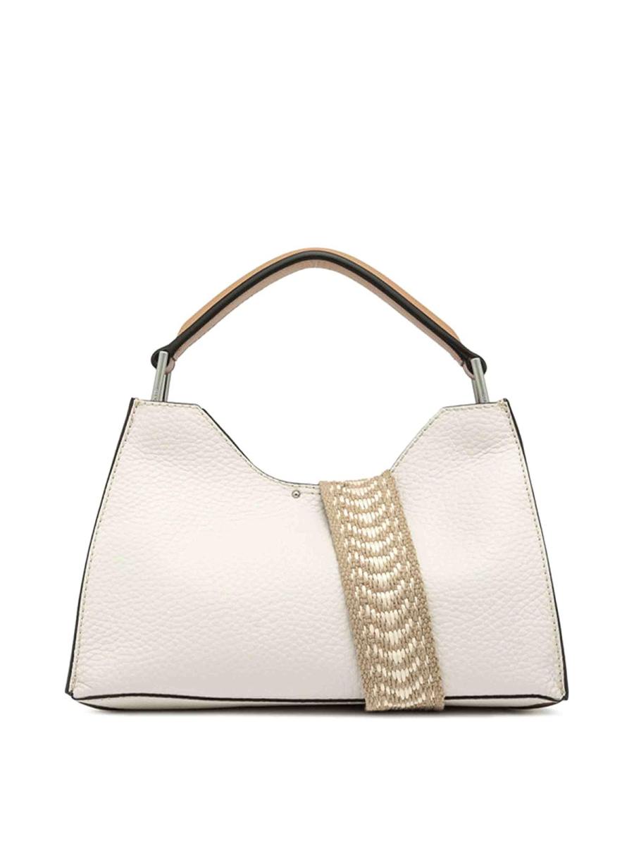 Gianni Chiarini Sac Porté Épaule - Beige Clair