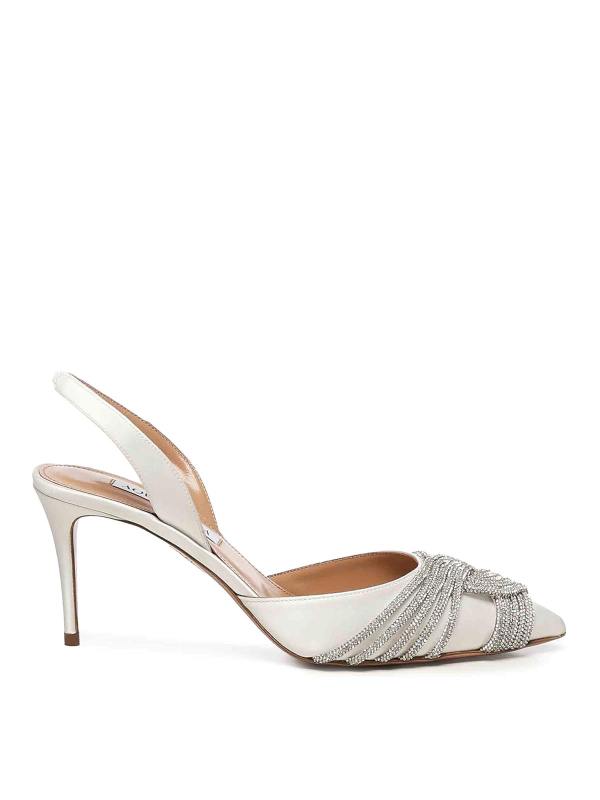 Aquazzura Chaussures À Talon - Blanc