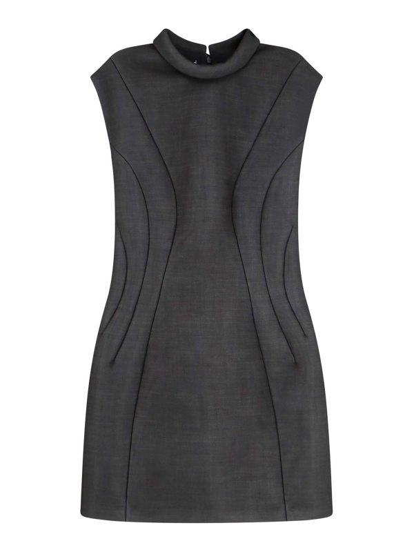 Philosophy di Lorenzo Serafini Robe Courte - Gris