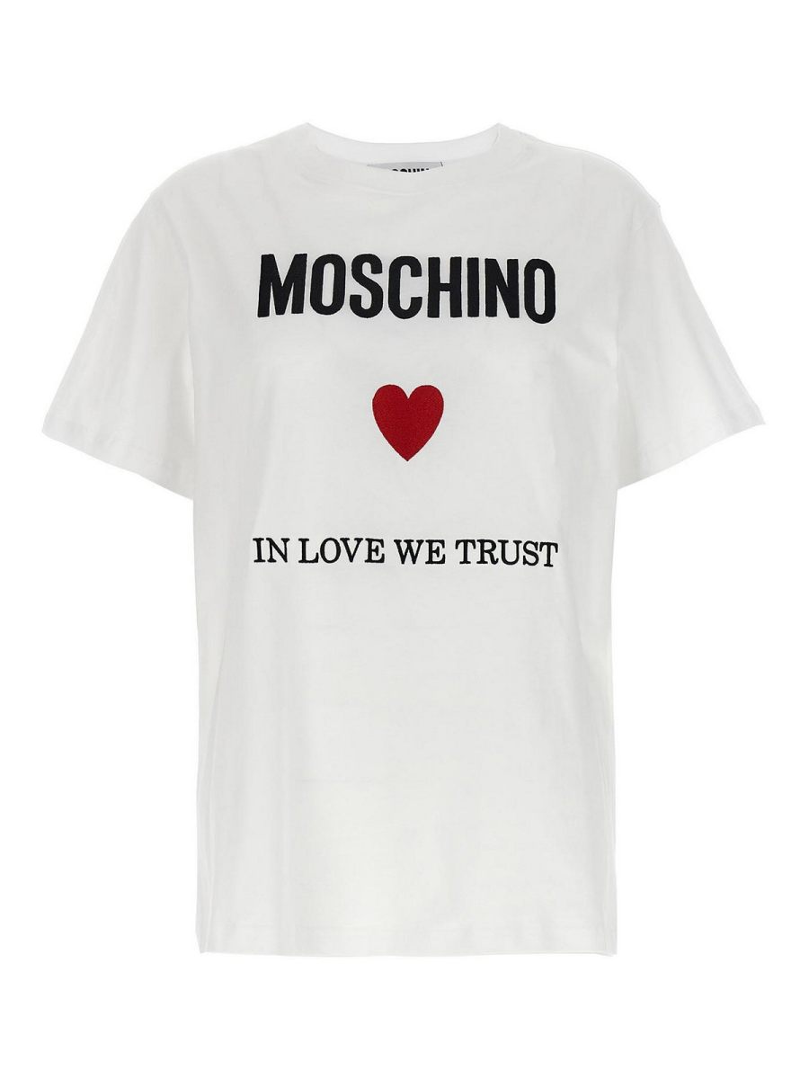 Moschino T-Shirt - Blanc