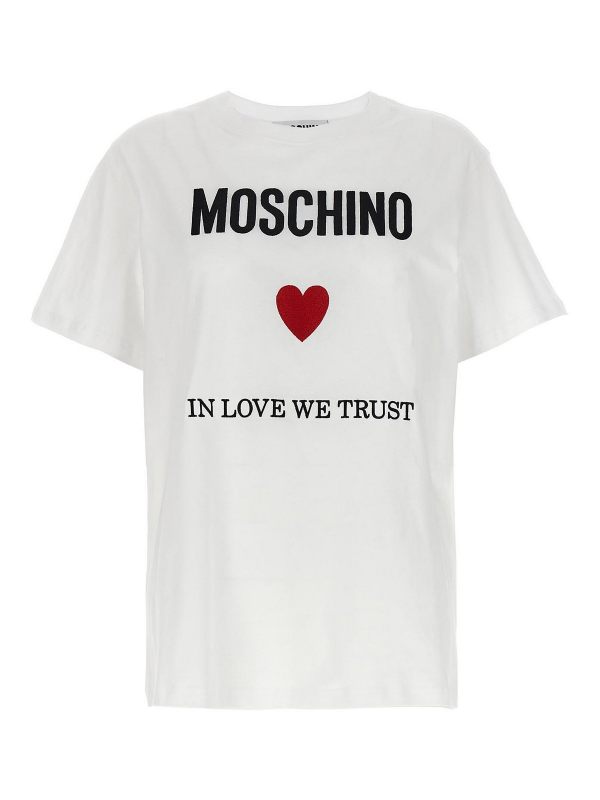 Moschino T-Shirt - Blanc