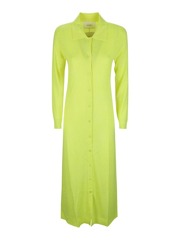 Lisa Yang Maxi Robe - Jaune