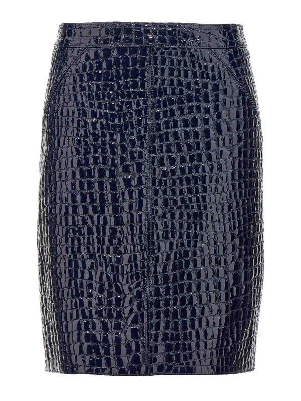 Tom Ford Jupe Midi - Bleu