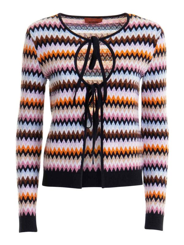 Missoni Pull Col Rond - Multicolore