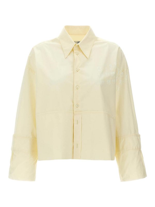 MM6 Maison Margiela Chemise - Blanc