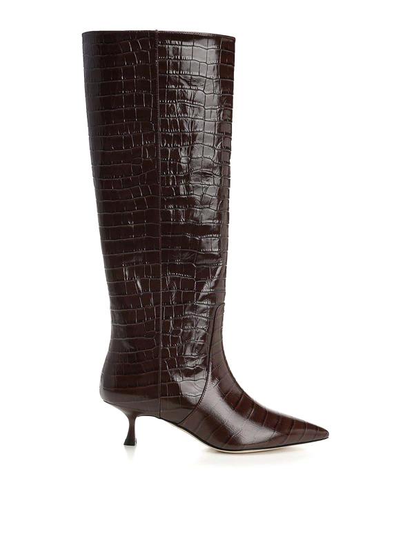 Stuart Weitzman Bottes - Marron