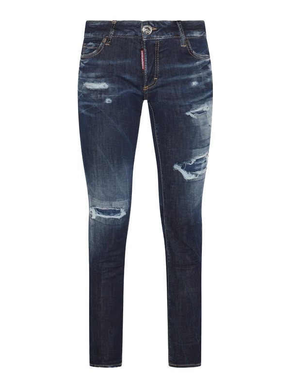 Dsquared2 Jean Bootcut - Bleu