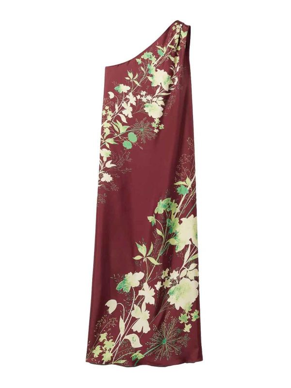 La DoubleJ Robe Au Genou - Rouge Brun