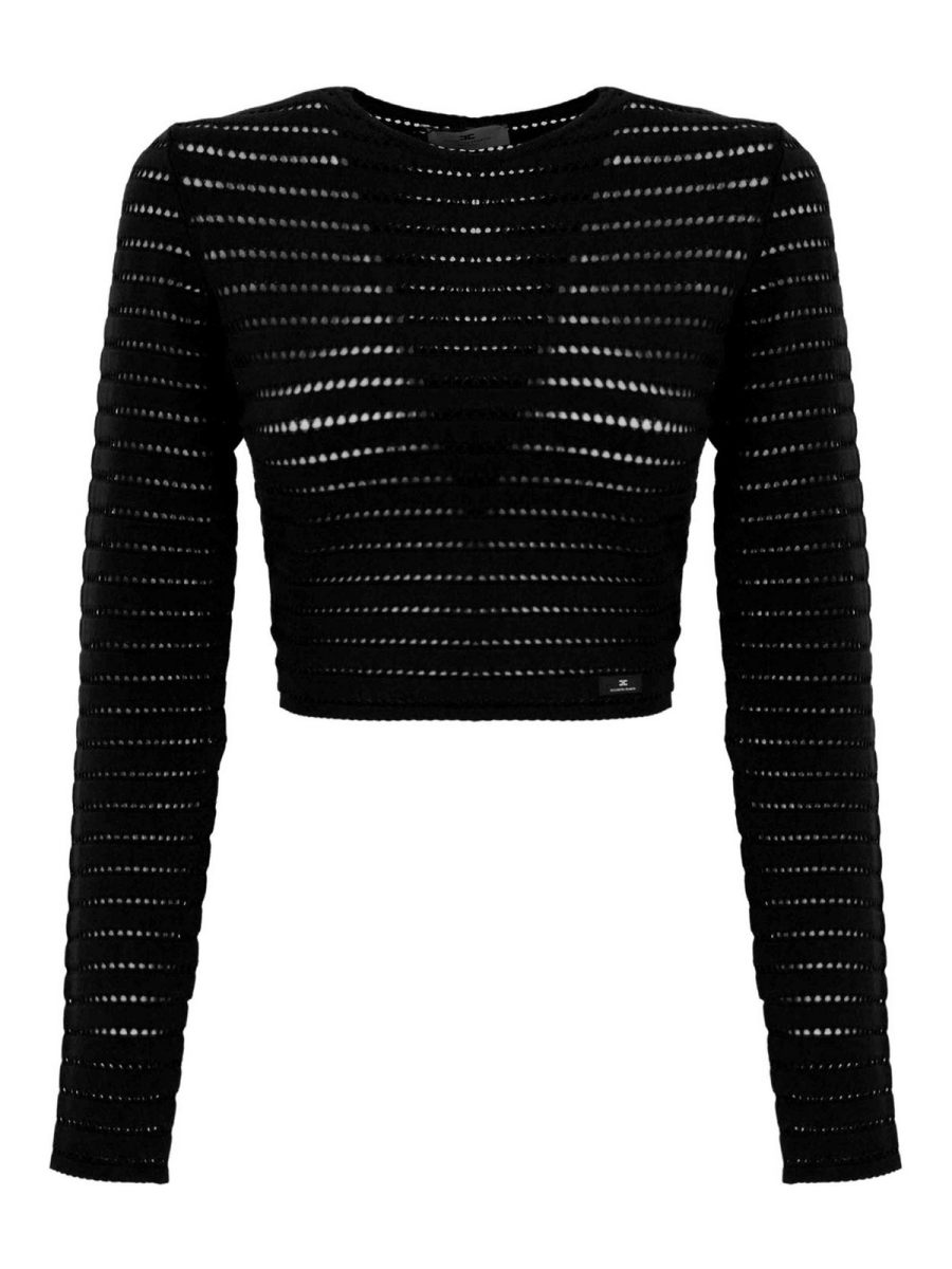 Elisabetta Franchi Top - Noir