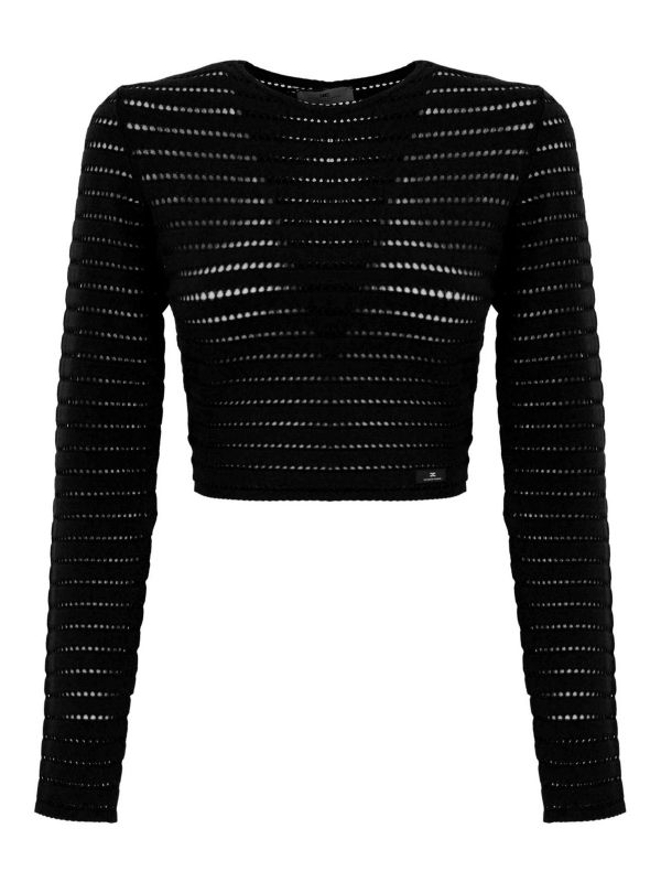 Elisabetta Franchi Top - Noir