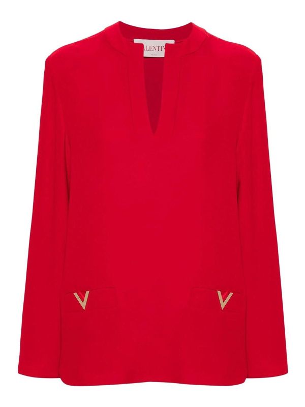 Valentino Blouse - Rouge