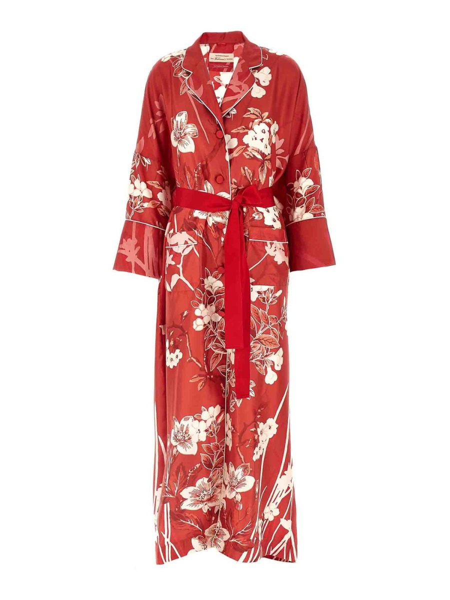 F. R.S For Restless Sleepers Robe Au Genou - Rouge