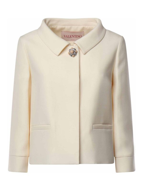 Valentino Garavani Blazer - Blanc