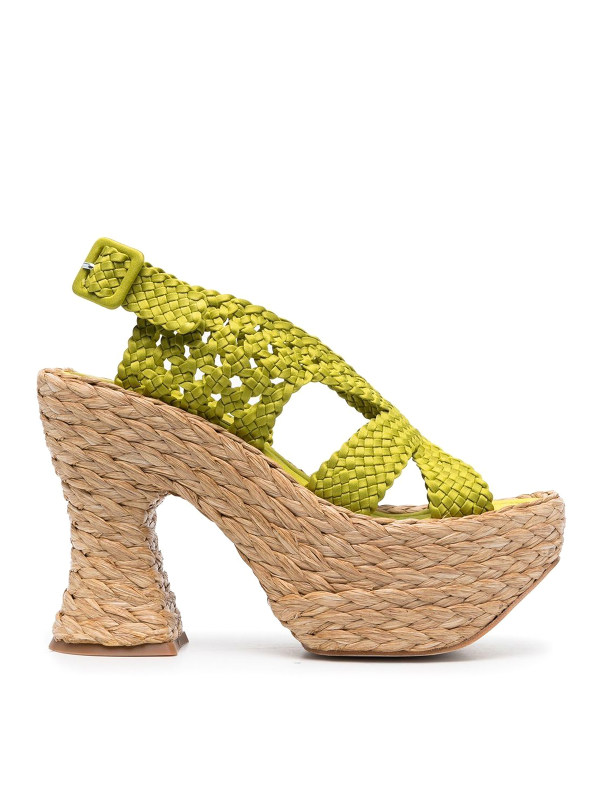 Paloma Barcelò Sandales - Vert Clair