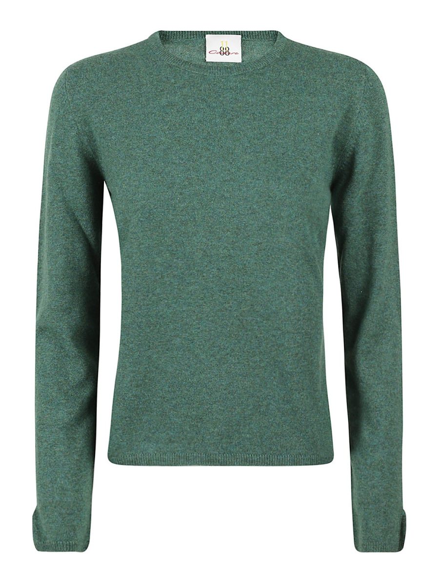 Eleven88 Pull Col Rond - Vert Clair