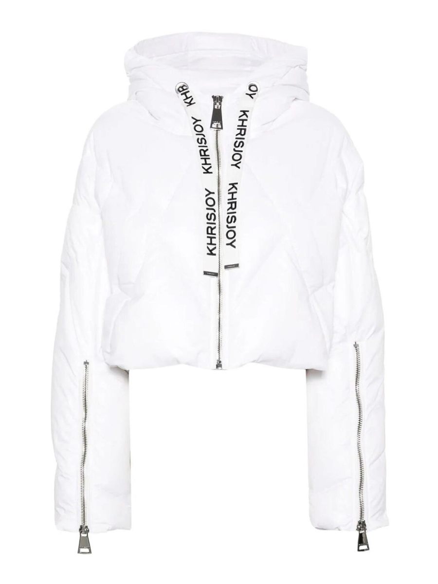 KhrisJoy Manteau Court - Blanc