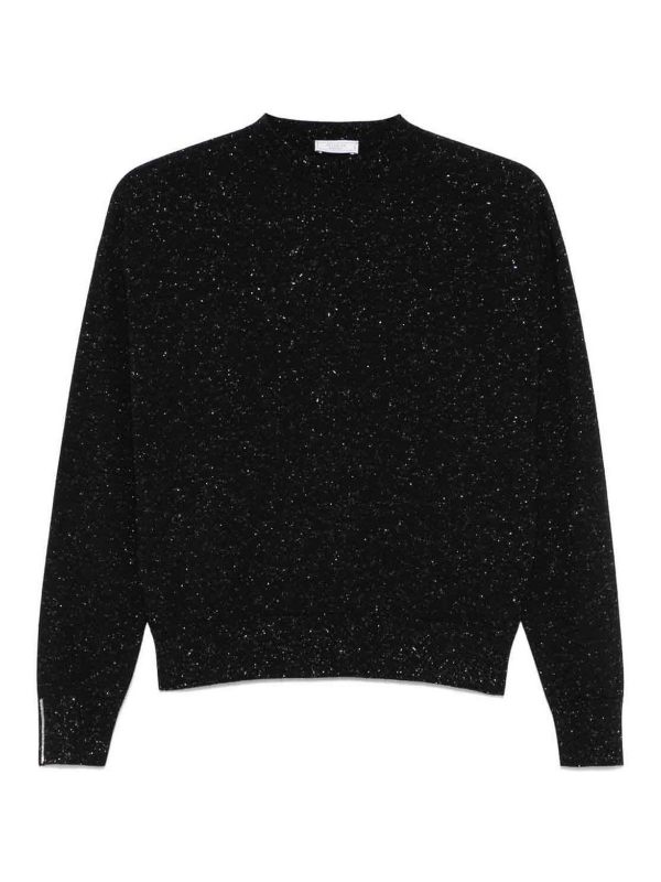 Peserico Pull Col Bateau - Noir