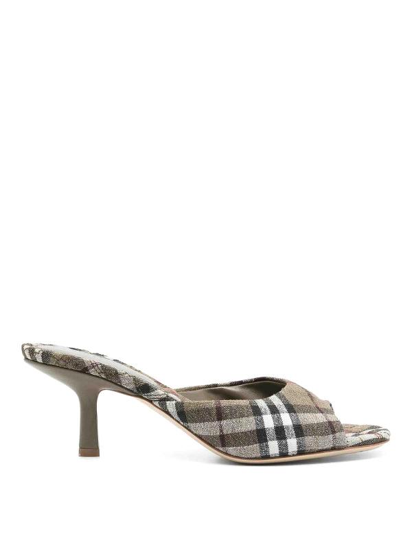 Burberry Mules - Marron
