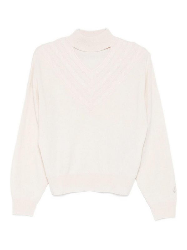 Blugirl Pull Col Rond - Beige