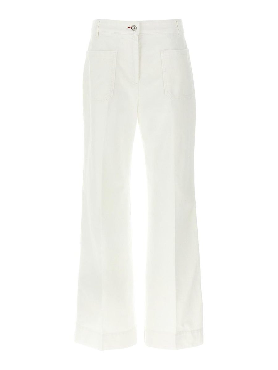 Victoria Beckham Jean Bootcut - Blanc