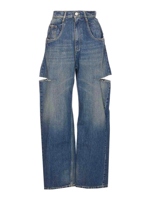 Maison Margiela Jean Bootcut - Bleu