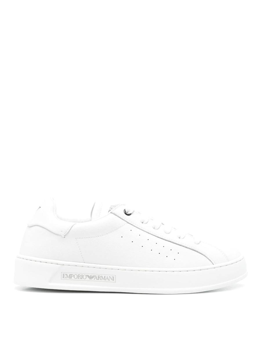 Emporio Armani Baskets - Blanc